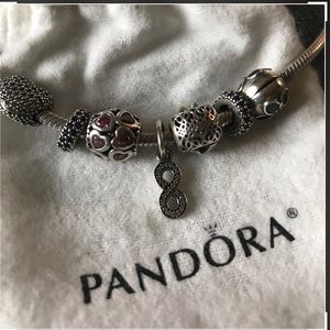Pandora Bracelet with Charms